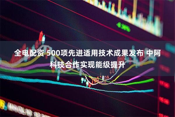 全电配资 500项先进适用技术成果发布&#32;中阿科技合作实现能级提升