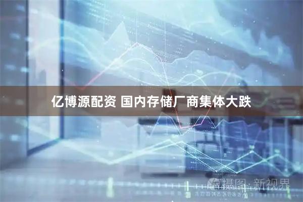 亿博源配资 国内存储厂商集体大跌